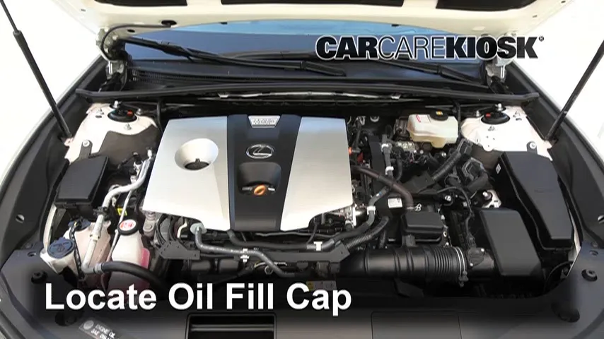 2020 Lexus ES300h Ultra Luxury 2.5L 4 Cyl. Oil Add Oil